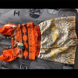 Toddler Moana costume